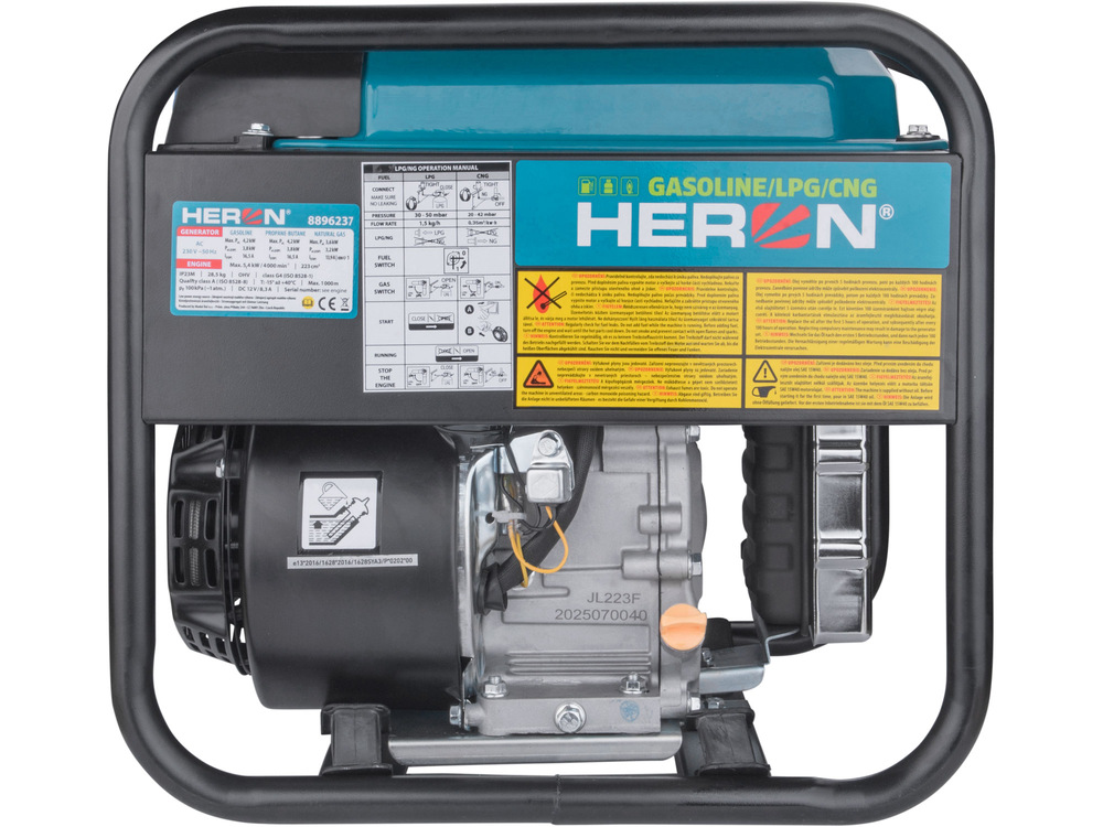 Elektrocentrála HERON 8896237 disponuje digitální invertorovou technologií