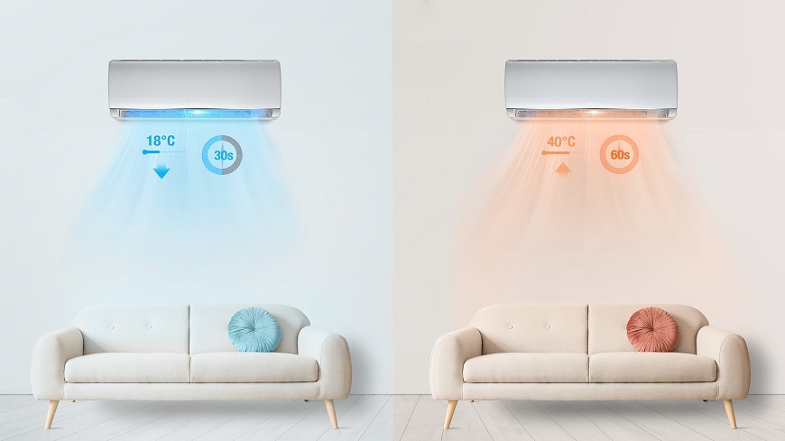 Klimatizace splitová TCL TAC-09CHSD/XA41I + SN09F1S0 bílá Splitová klimatizace TCL Smart Air Soft Care chlazení a topení