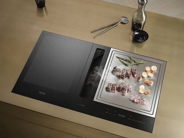 Indukční varná deska Miele CS 7632 FL nerez Indukční varná deska Miele CS 7632 FL nerez
