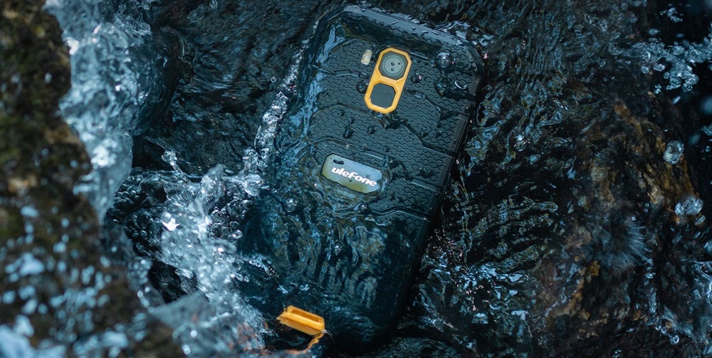 Mobilní telefon UleFone Armor X7 PRO černý/oranžový UleFone Armor X7 Pro