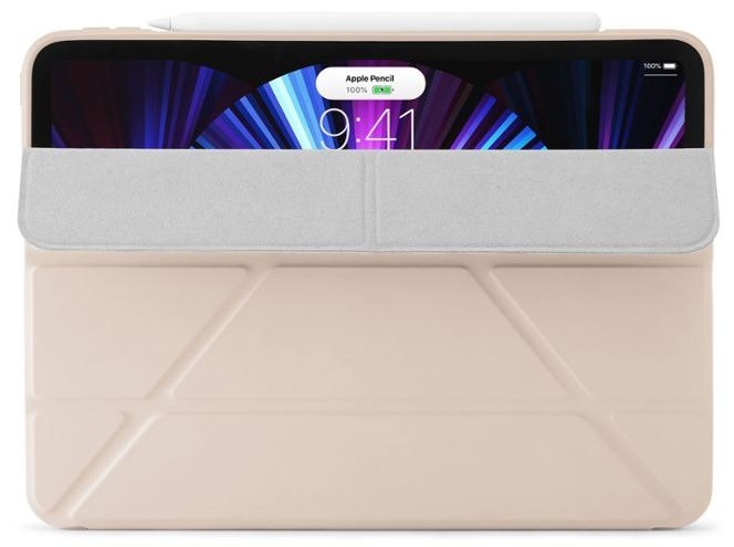 Pouzdro na tablet Pipetto Origami na Apple iPad Pro 11“ (2021/2020/2018) růžové