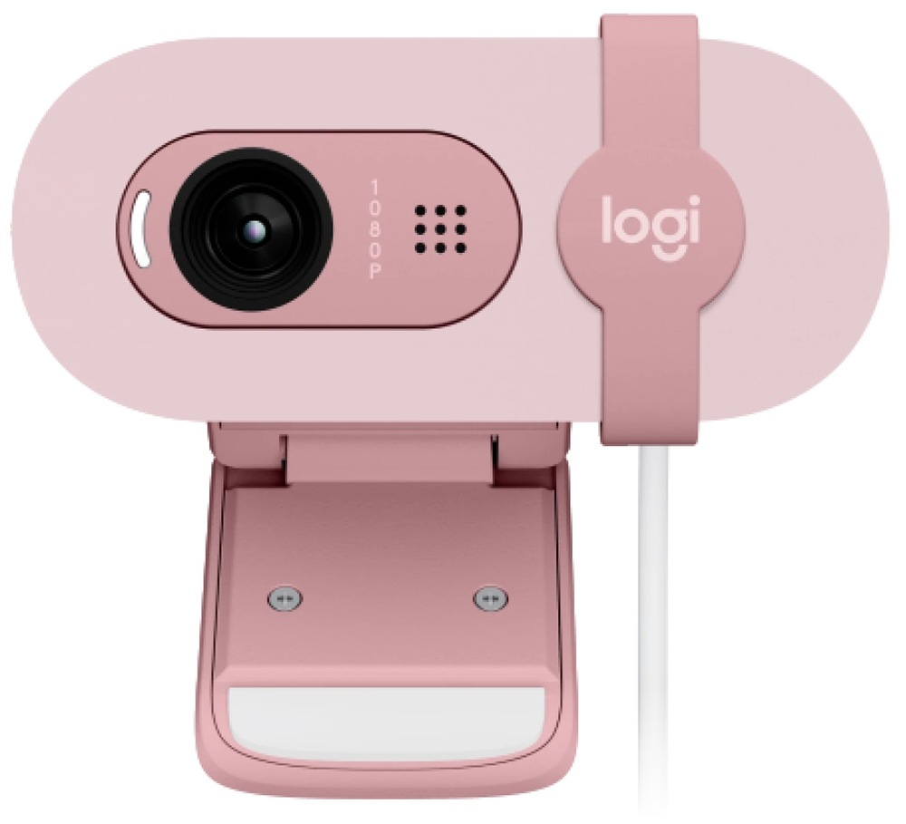 Webkamera Logitech Brio 100 Full HD růžová