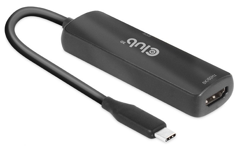 Redukce Club3D USB-C/HDMI 8K60Hz/4K120Hz
