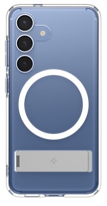 Kryt na mobil Spigen Ultra Hybrid S MagSafe na Samsung Galaxy S25 průhledný