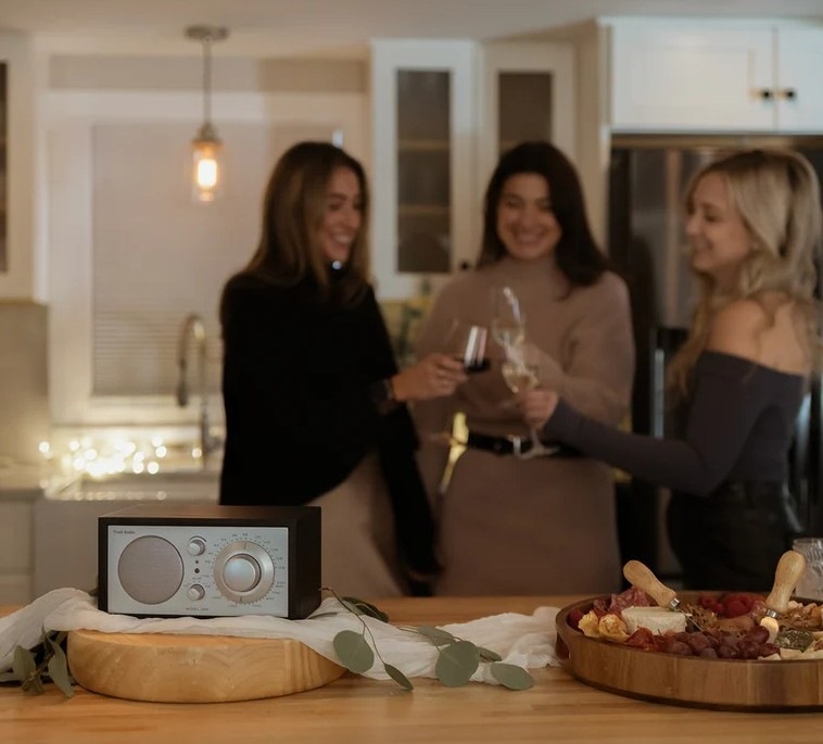 Radiopřijímač Tivoli Audio Model One černý/stříbrný Radiopřijímač Tivoli Audio Model One M1-SLB je vybaven digitálním FM tunerem a kvalitními anténami