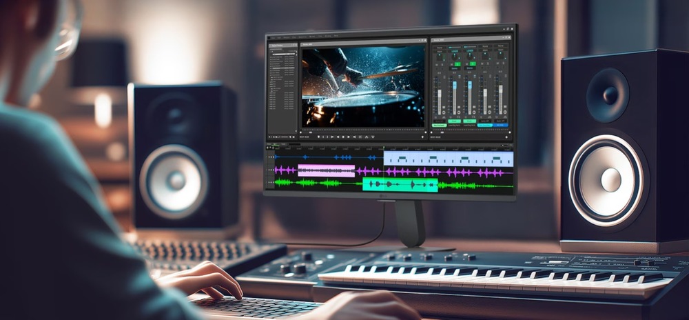 Monitor LG 24U511SB-B černý Monitor LG s rozlišením Full HD 1920 × 1080 px