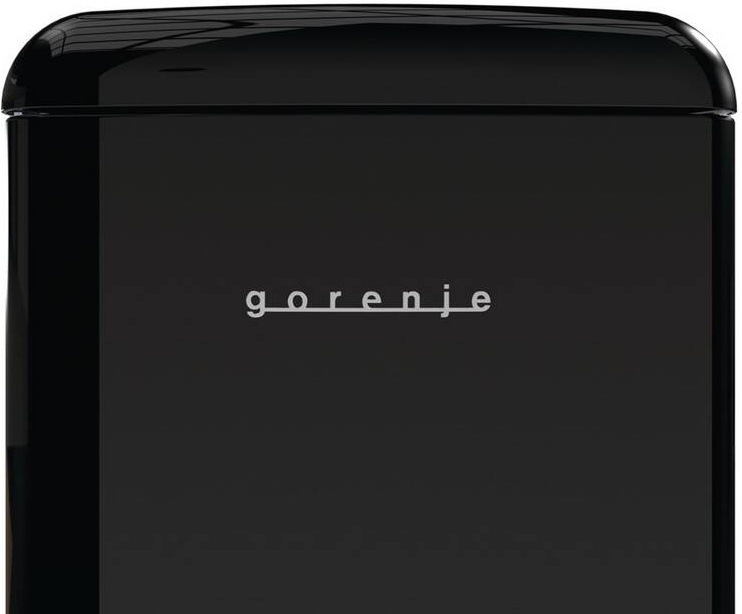 Chladnička s mrazničkou Gorenje Retro ONRK619DBK černá Chladnička s mrazničkou Gorenje Retro ONRK619DBK černá
