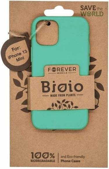Kryt na mobil Forever Bioio na Apple iPhone 13 mini - mint