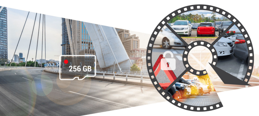 Autokamera NAVITEL R99 černá