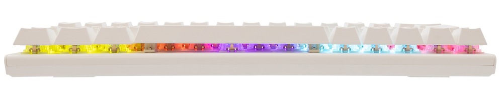 Klávesnice White Shark WAKIZASHI 2, Blue Switch, US layout bílá White Shark WAKIZASHI 2 Blue US