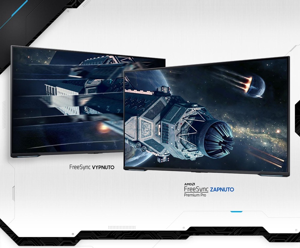 Herní monitor Samsung Odyssey Neo G70NC černý/bílý Samsung Odyssey Neo G70NC (LS43CG700NUXEN)