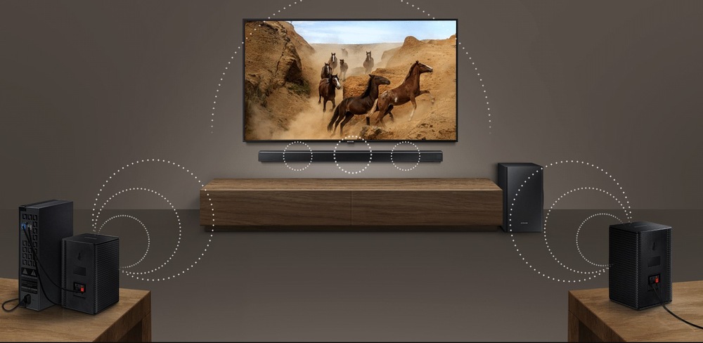 Soundbar Samsung HWR650 černý