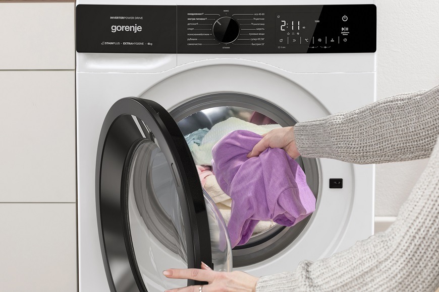 Pračka Gorenje WSG374A bílá Pračka Gorenje WSG374A, AddClothes