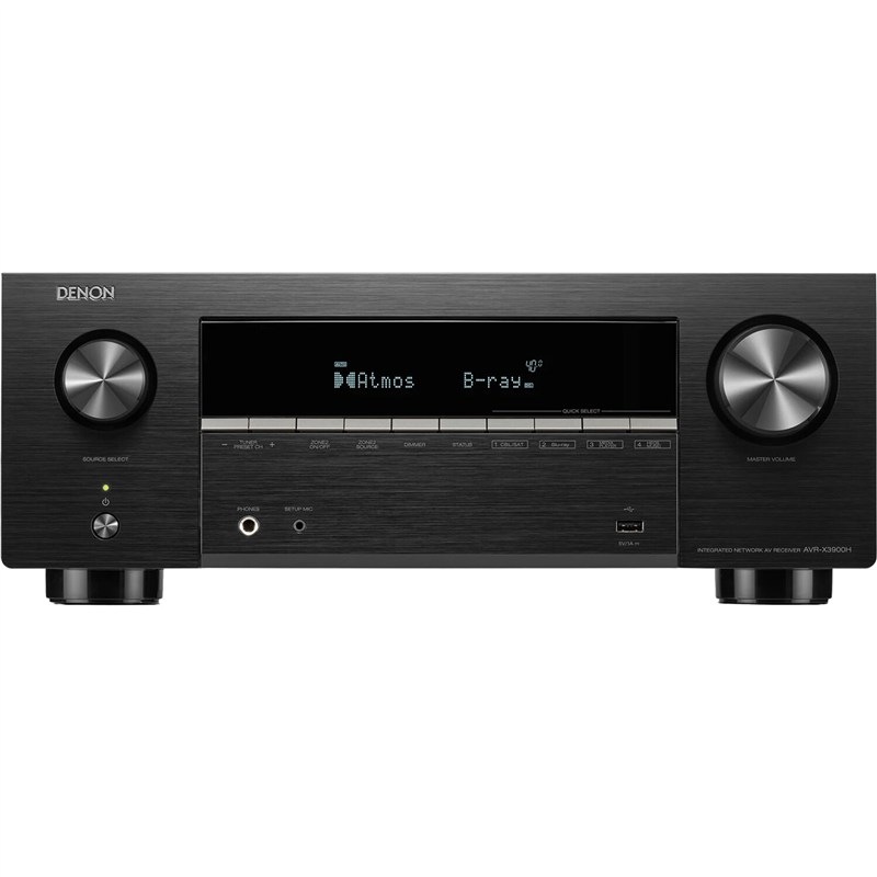 AV Receiver Denon AVC-X3900H, černá barva
