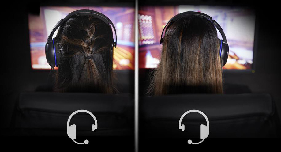 Headset HyperX Cloud Chat - PS4 černý/modrý
