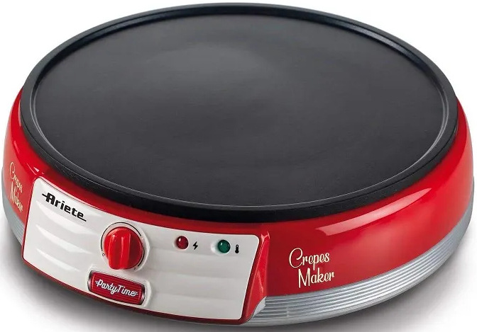 Ariete Party Time Crepes Maker 202, červená
