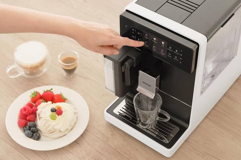Automatický kávovar Sencor SES 9301WH bílý