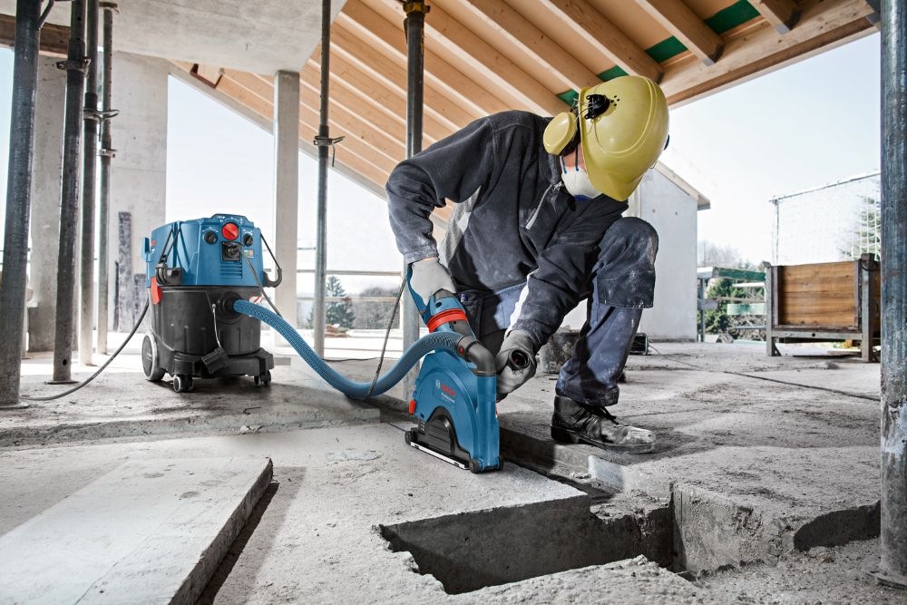 Průmyslový vysavač Bosch Professional GAS 35 H AFC pro práci s nebezpečným, karcinogenním a patogenním prachem