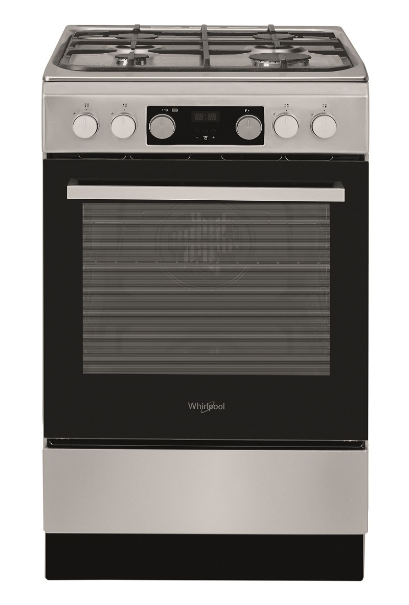 Kombinovaný sporák Whirlpool WS5G8CHX/E nerez Sporák K50 Whirlpool WS5G8CHX/E