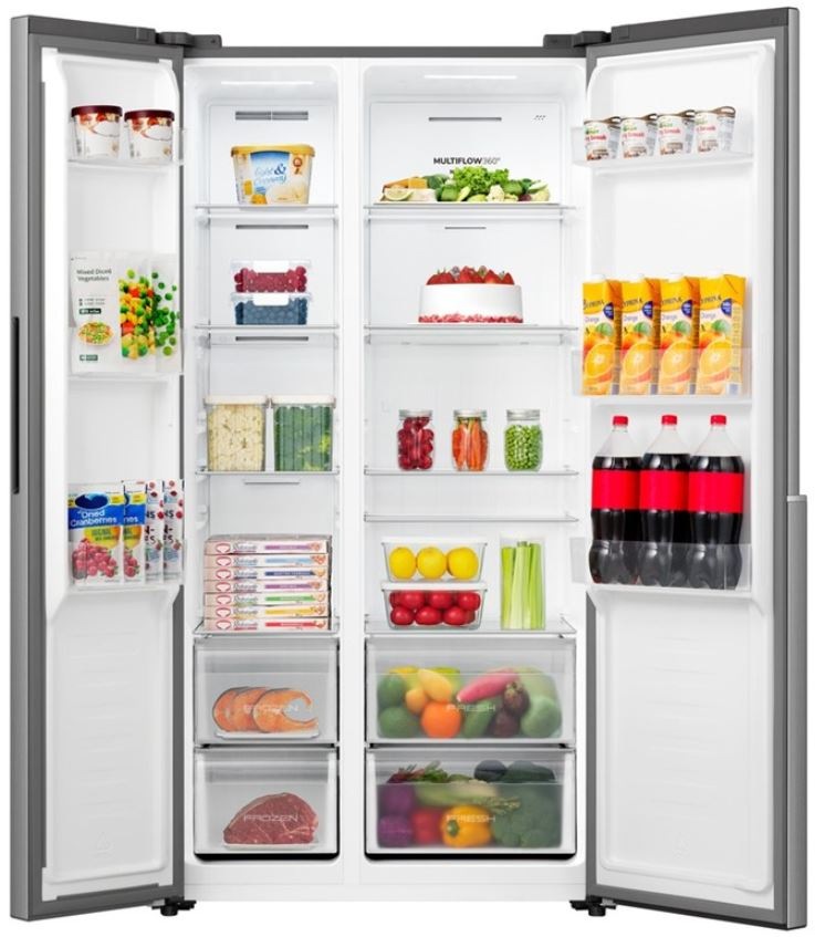 Americká lednice Gorenje G400 NRS917D41X nerez Americká chladnička Gorenje NRS917D41X vnitřní prostor