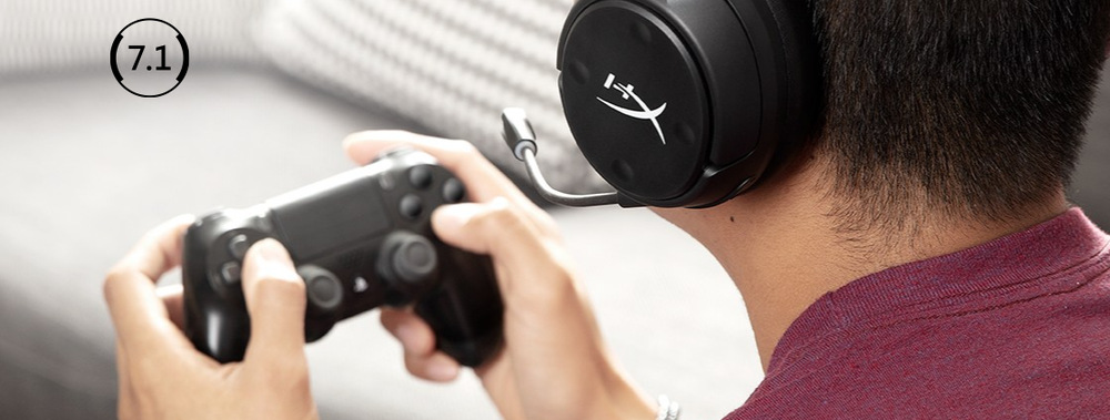 Headset HyperX Cloud Flight S černý