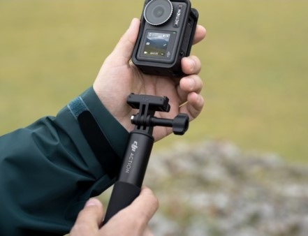 Outdoorová kamera DJI Osmo Action 3 Adventure Combo šedý