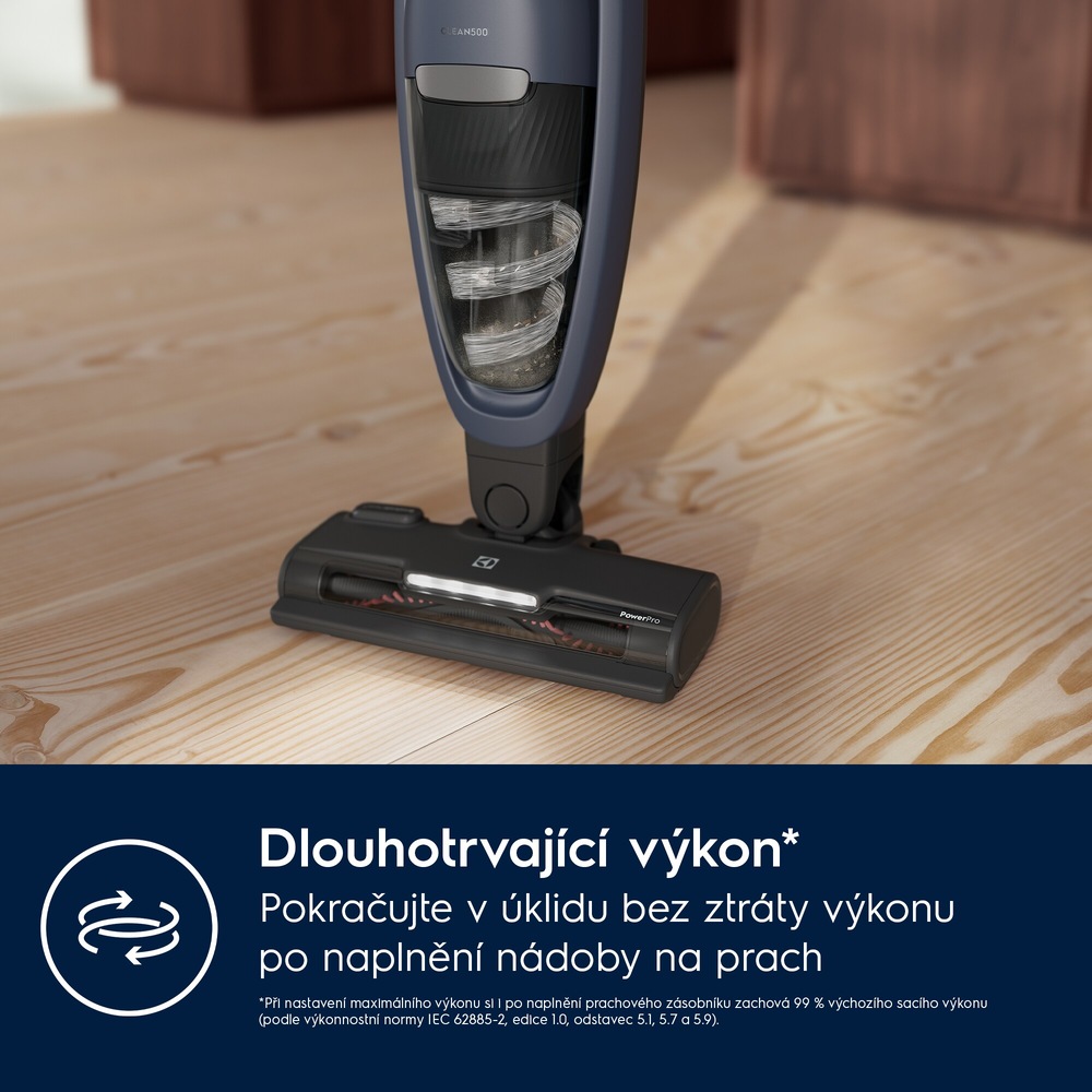 Tyčový vysavač Electrolux 500 Clean ES52CB21DB