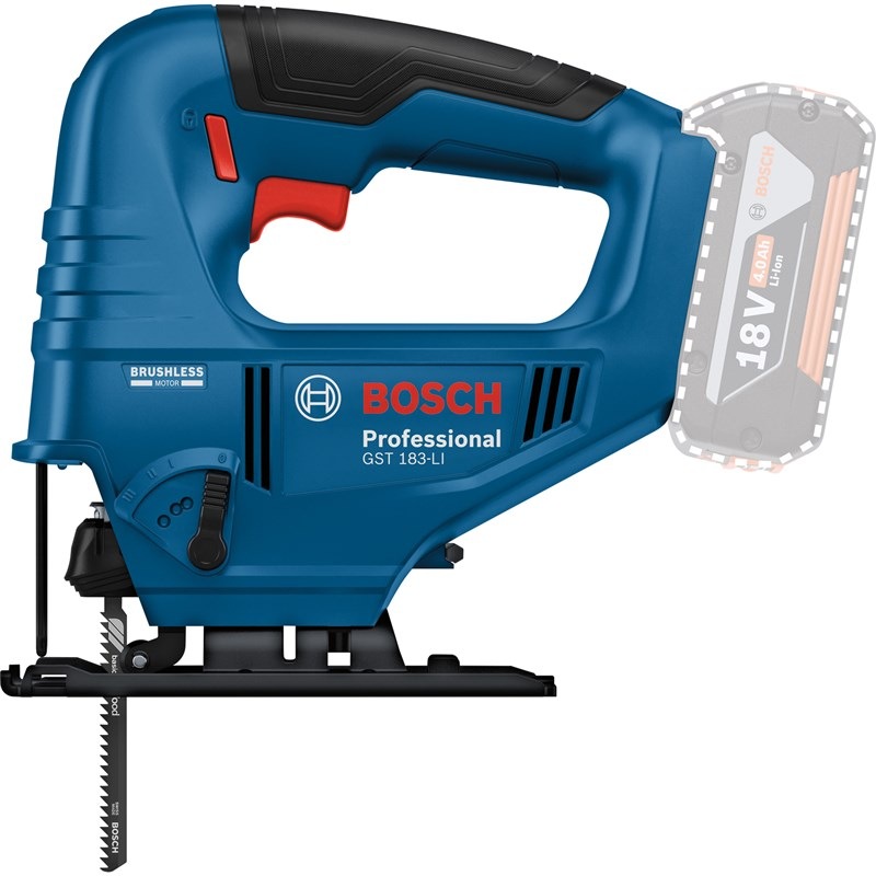Přímočará pila Bosch GST 183-LI (bez baterie)