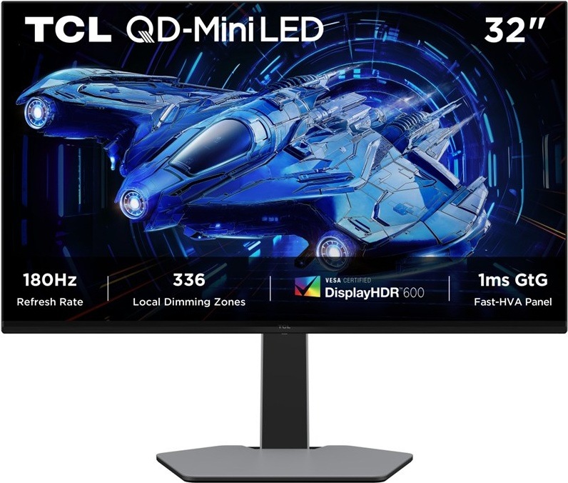 Herní monitor TCL 32G64, šedá barva