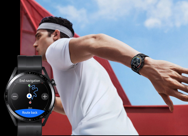 Chytré hodinky Huawei Watch GT 3 46 mm (Elite) - Stainless Steel + Stainless Steel Strap