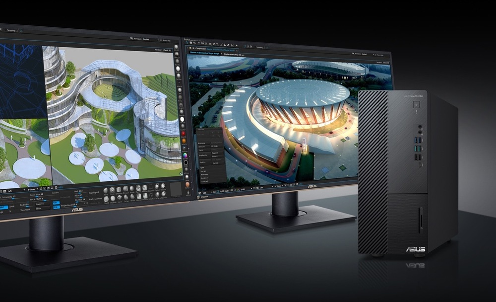 Stolní počítač Asus ExpertCenter D7 Mini Tower černý Stolní počítač Asus ExpertCenter D7 Mini Tower černý