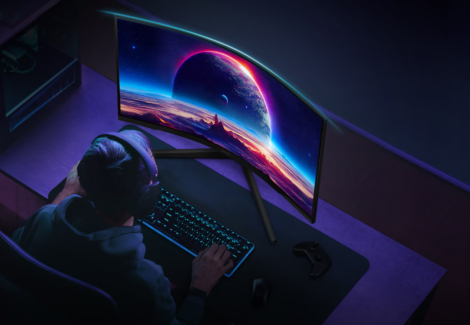 Herní monitor Samsung Odyssey G5 G55C černý Herní monitor Samsung Odyssey G5 G55C černý