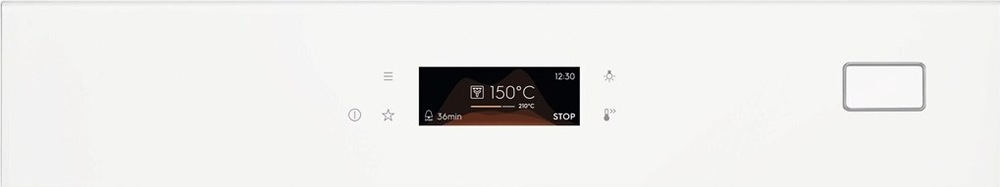 Trouba Electrolux série 800 LOB8S38V bílá Electrolux LOB8S38V ovládací panel