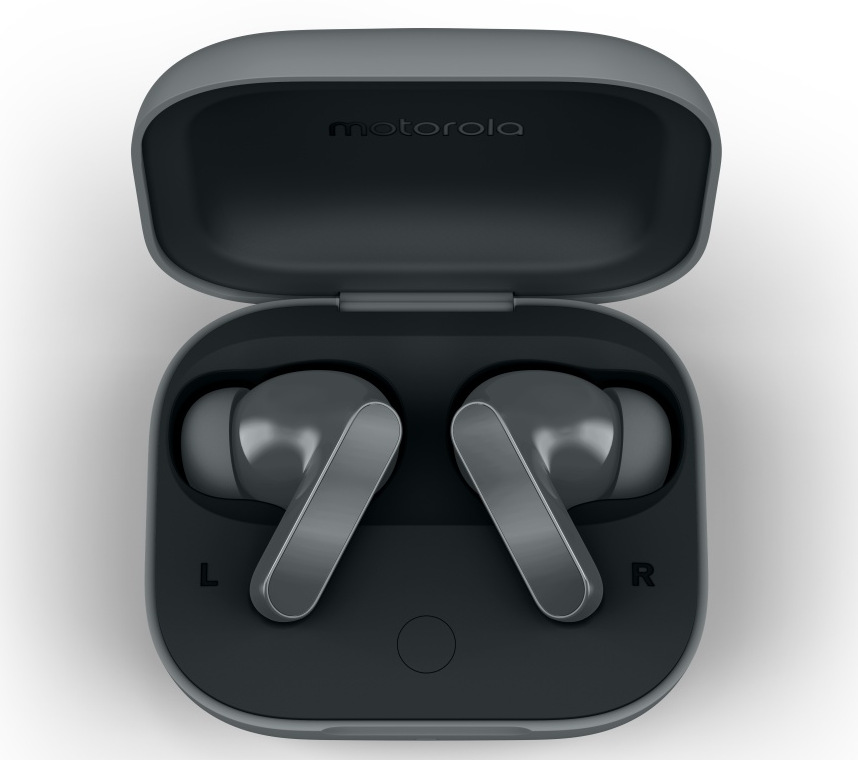 Sluchátka Motorola Moto Buds Bass šedá