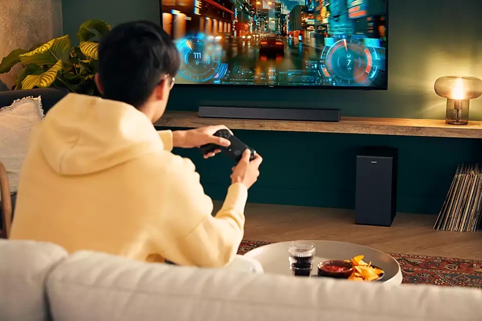 Soundbar Philips TAB7305 černý Soundbar Philips TAB7305 černý