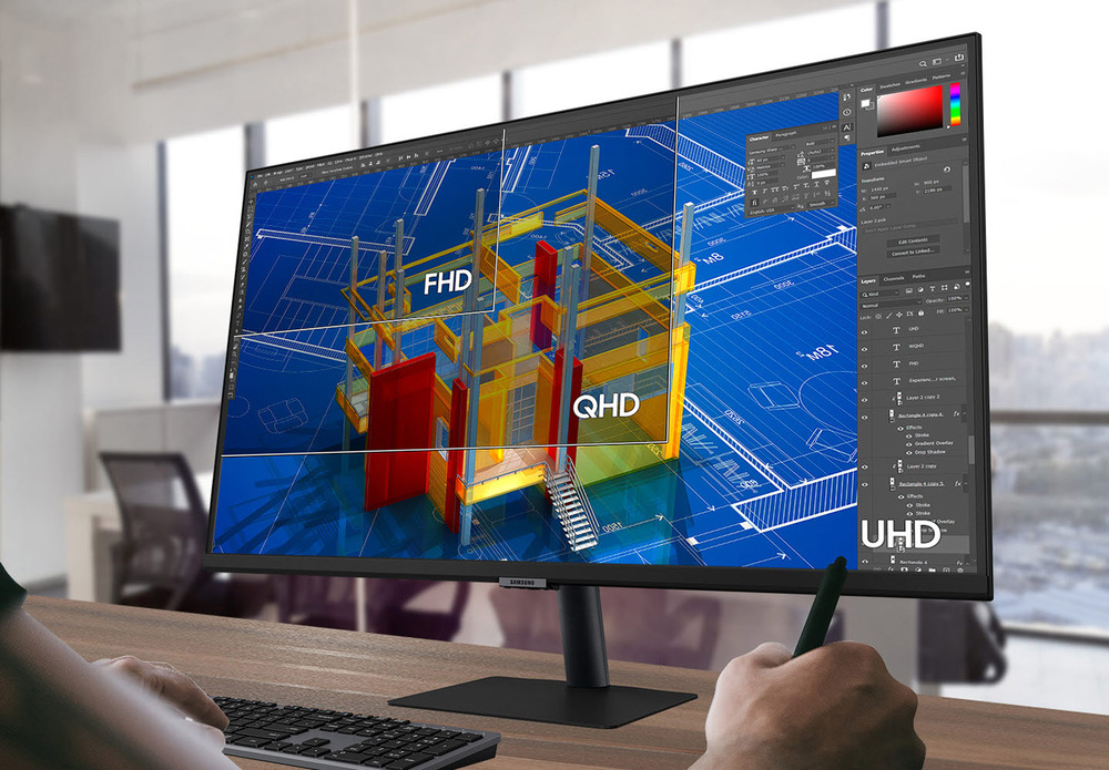 Monitor Samsung ViewFinity S70A černý Samsung S70A