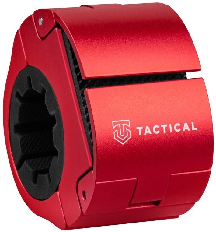 Držák na mobil Tactical Urban Lock Carmine, na kolo červený