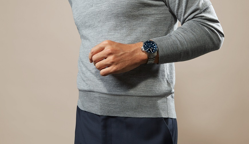 Chytré hodinky Withings Scanwatch Horizon - Special Edition 43mm modré Withings Scanwatch Horizon Special Edition
