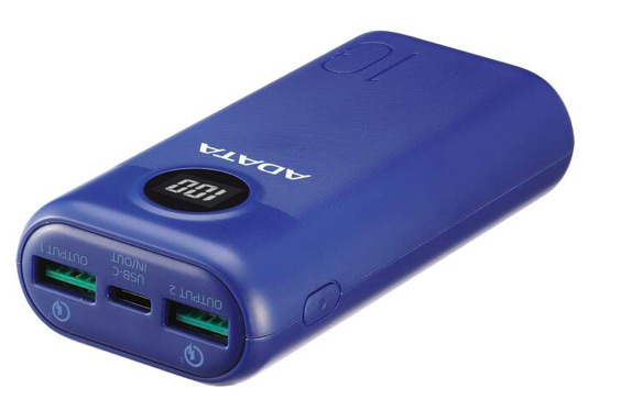 Powerbanka ADATA AP10000 10000mAh modrá Powerbanka ADATA AP10000 10000mAh modrá