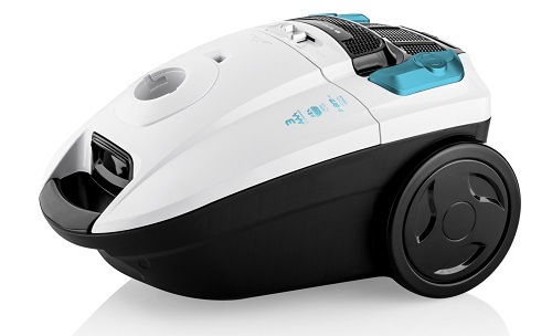Vysavač ETA Diego 5521 900, bílá, pojezdová kola