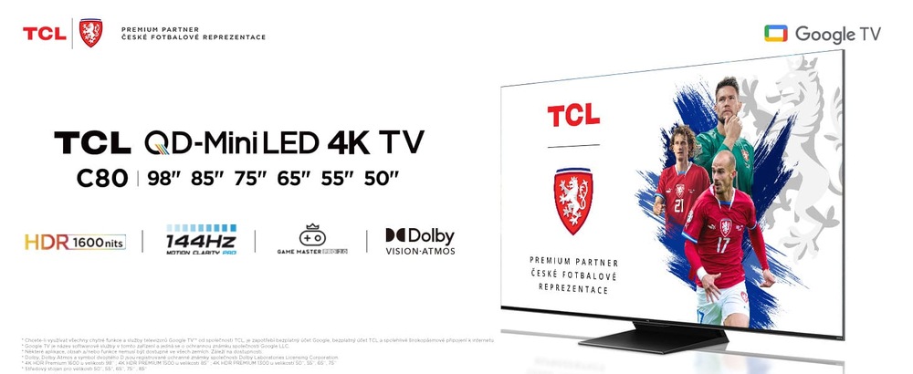 Televize TCL 75C805 TCL 75C805
