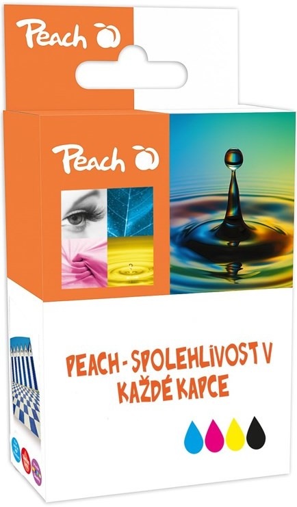Purpurová inkoustová náplň Peach Canon CLI-531M s výtěžností 475 stran