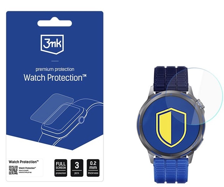 Ochranná fólie 3mk na Huawei WATCH GT Runner 2, průhledná barva