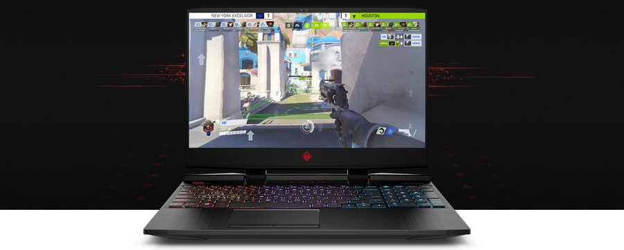 Notebook HP Omen 15-dc1601nc černý Notebook HP Omen 15-dc1601nc černý