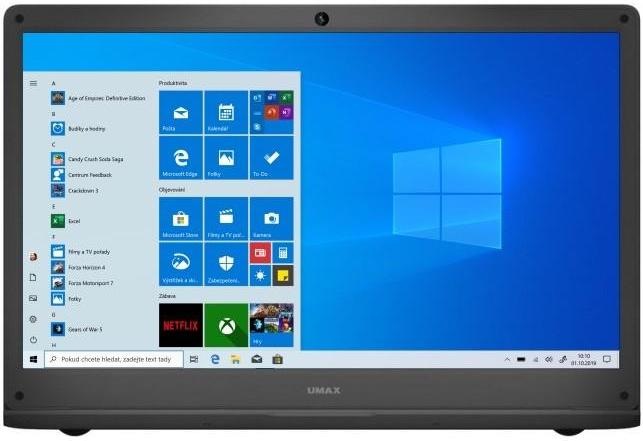 Notebook Umax VisionBook 14Wa Plus šedý