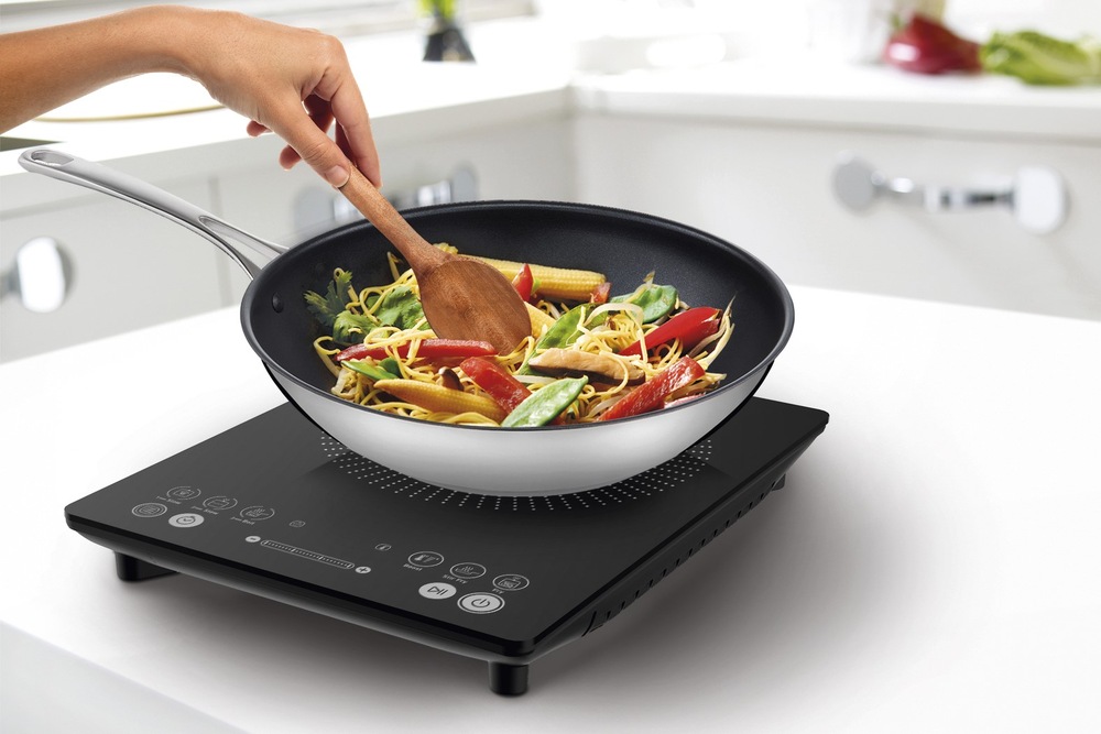 Vařič indukční Tefal IH2108E1 Everyday Slim černý Vařič indukční Tefal IH2108E1 Everyday Slim