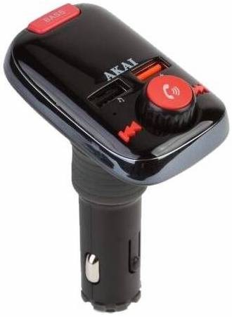 FM Transmitter AKAI FMT-74BT černý