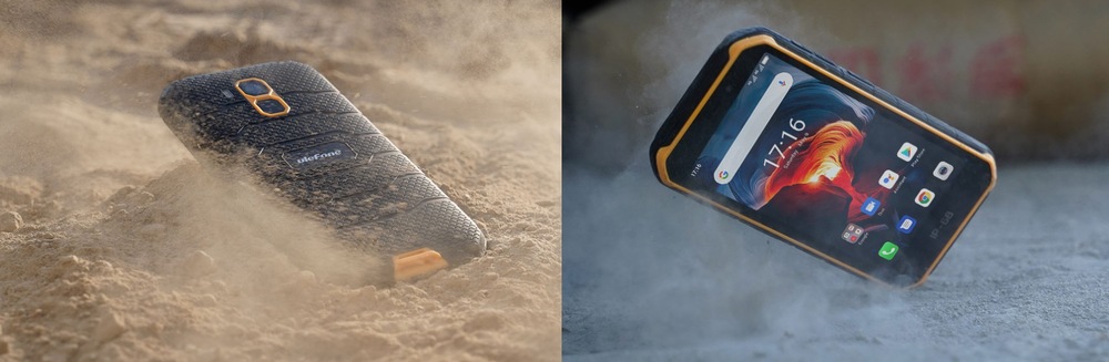 Mobilní telefon UleFone Armor X7 PRO černý/oranžový UleFone Armor X7 Pro