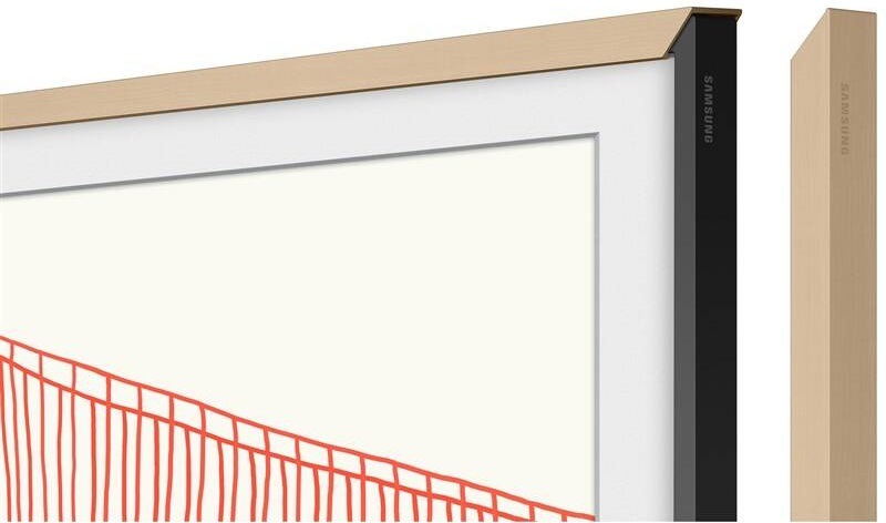 Výměnný rámeček Samsung pro Frame TV s úhlopříčkou 50" (2021), Rovný design béžový Výměnný rámeček Samsung pro Frame TV s úhlopříčkou 50" (2021), Rovný design béžový