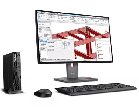 PC mini Lenovo ThinkStation P3 Tiny Gen 2 černý